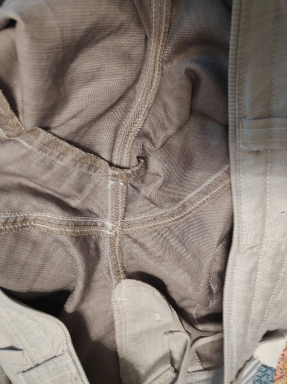 Kuhl Cabo Pant Cotton Linen Birch Grey Gorpcore Size 8 SHORT - Picture 16 of 16